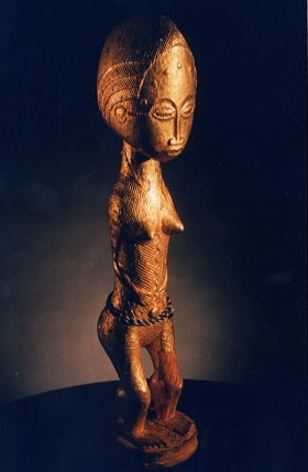 Gold Leafed Baule